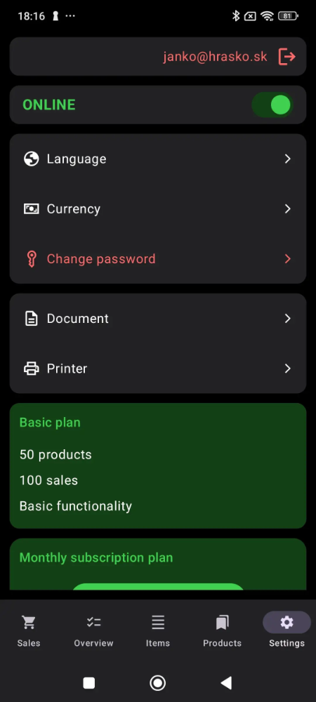 Android dark